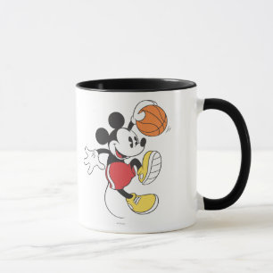 Sporty Mickey   Basketball Player Mug