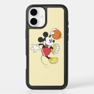 Sporty Mickey Basketball Player iPhone 16 Plus Case
