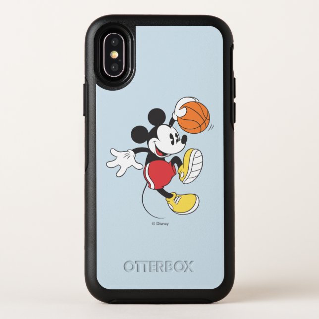 Sporty Mickey | Basketball Player Otterbox iPhone Case (Back)