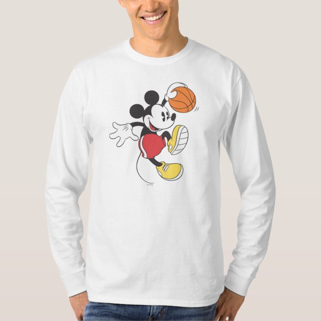 Sporty Mickey | Basketball Player T-Shirt (Front)