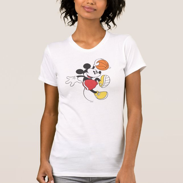 Sporty Mickey | Basketball Player T-Shirt (Front)