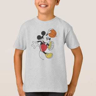 Sporty Mickey Basketball Player T-Shirt