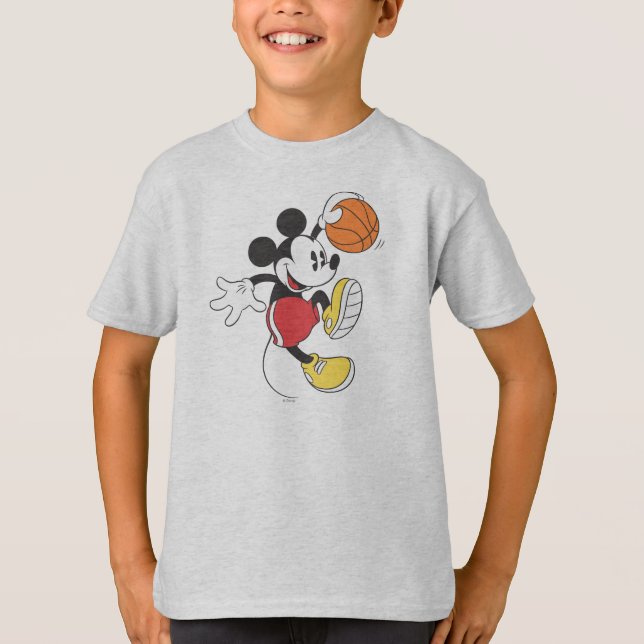 Sporty Mickey | Basketball Player T-Shirt (Front)