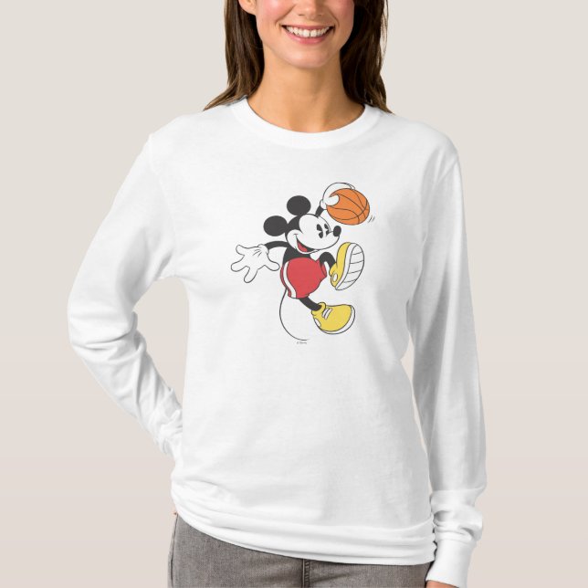 Sporty Mickey | Basketball Player T-Shirt (Front)
