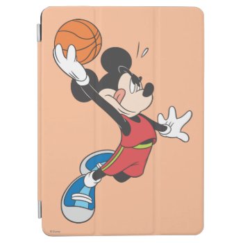 Sporty Mickey | Dunking Basketball Ipad Air Cover by MickeyAndFriends at Zazzle