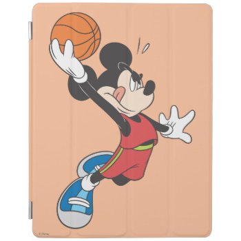 Sporty Mickey | Dunking Basketball Ipad Smart Cover by MickeyAndFriends at Zazzle