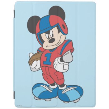 Sporty Mickey | Football Pose Ipad Smart Cover by MickeyAndFriends at Zazzle