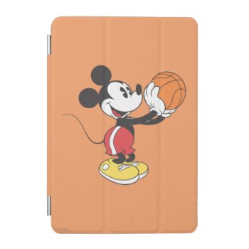 Sporty Mickey | Holding Basketball Ipad Mini Cover by MickeyAndFriends at Zazzle