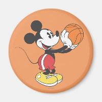 Sporty Mickey | Holding Basketball