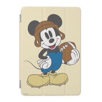 Sporty Mickey | Holding Football Ipad Mini Cover by MickeyAndFriends at Zazzle