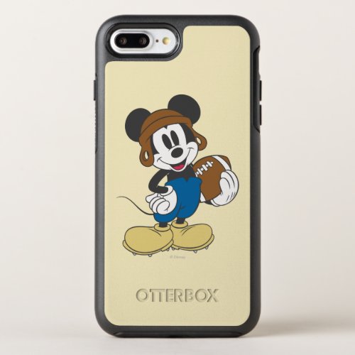 Sporty Mickey  Holding Football OtterBox Symmetry iPhone 8 Plus7 Plus Case