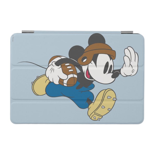 Sporty Mickey | Running with Football iPad Mini Cover (Horizontal)