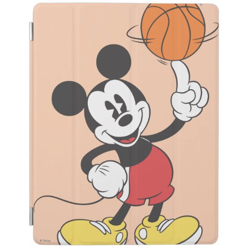 Sporty Mickey  Spinning Basketball iPad Smart Cover
