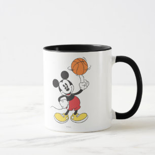 Sporty Mickey   Spinning Basketball Mug