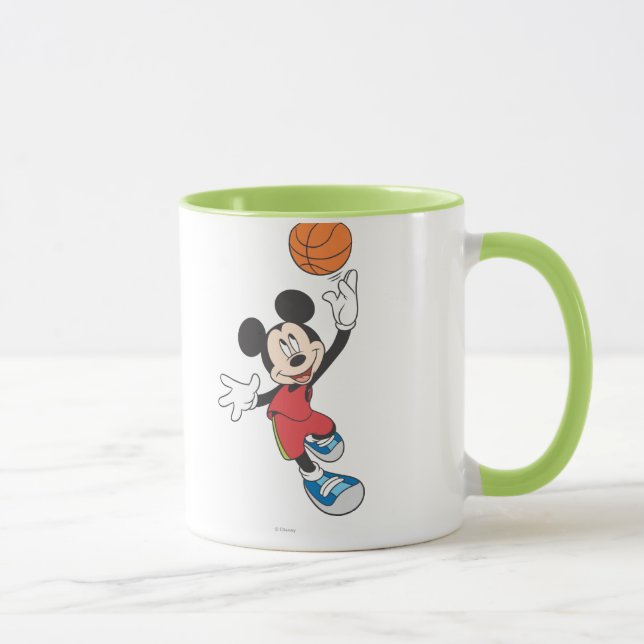 Sporty Mickey | Throwing Basketball Mug (Right)
