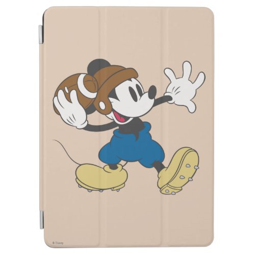 Sporty Mickey  Throwing Football iPad Air Cover