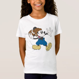 Sporty Mickey Throwing Football T-Shirt