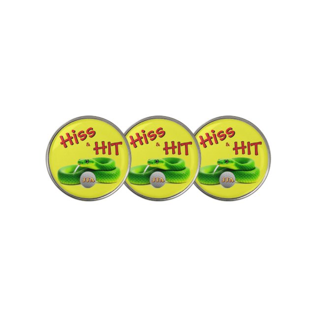 Sporty Personalized Gifts Golf Ball Marker (3 Up)