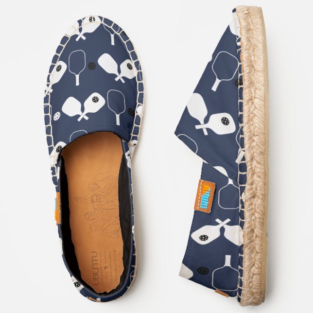 Sporty Pickleball Racquets and Ball #2 Espadrilles (Side)