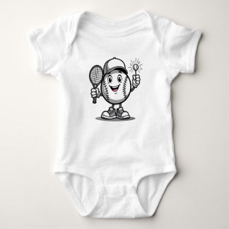Sporty Smiles Baby Bodysuit