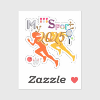 Sporty stickers