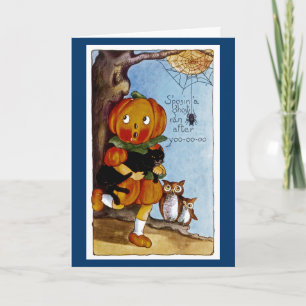 S'posin' a Ghost ran after Yoo-oo-oo! Card