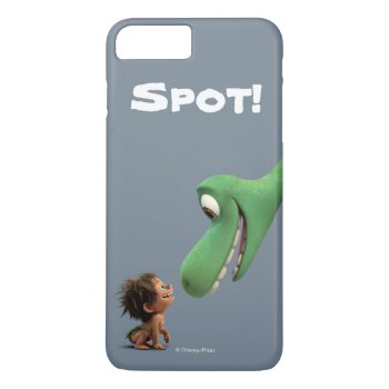 Spot And Arlo Closeup Iphone 8 Plus/7 Plus Case by gooddinosaur at Zazzle