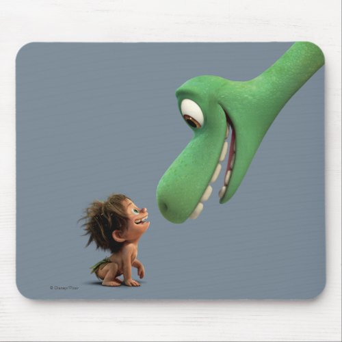 Spot And Arlo Closeup Mouse Pad