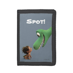 Spot And Arlo Closeup Tri-fold Wallet