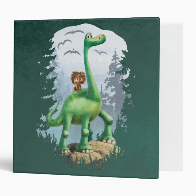 Spot And Arlo In Forest Binder (Front/Inside)