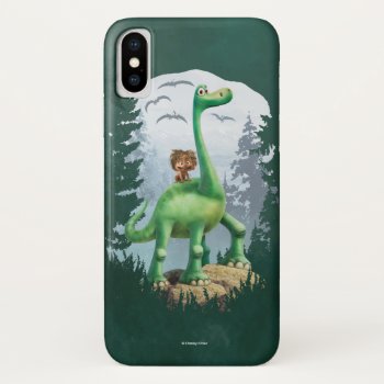 Spot And Arlo In Forest Iphone X Case by gooddinosaur at Zazzle