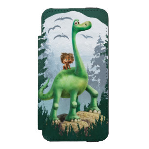 Spot And Arlo In Forest iPhone SE/5/5s Wallet Case