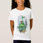 Spot And Arlo In Forest T-shirt at Zazzle