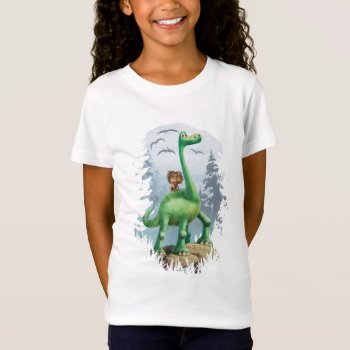 Spot And Arlo In Forest T-shirt by gooddinosaur at Zazzle