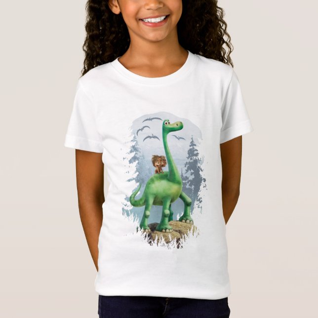 Spot And Arlo In Forest T-Shirt (Front)