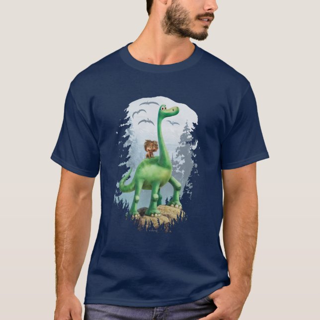 Spot And Arlo In Forest T-Shirt (Front)