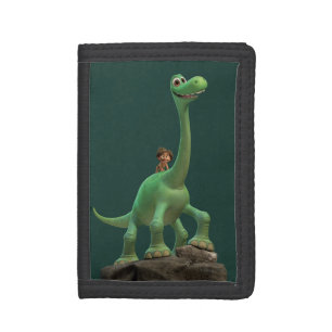 Spot And Arlo On Rock Trifold Wallet