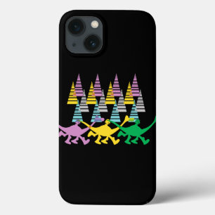 Spot and Arlo Purple Yellow Green Trees iPhone 13 Case