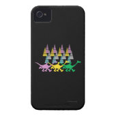 Spot and Arlo Purple Yellow Green Trees Case-Mate iPhone Case (Back)