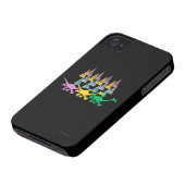 Spot and Arlo Purple Yellow Green Trees Case-Mate iPhone Case (Bottom)