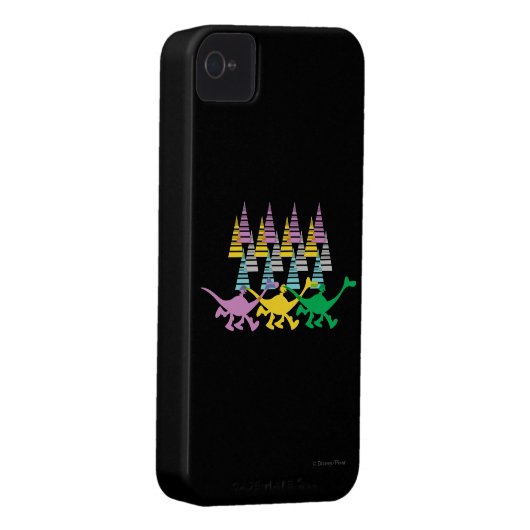 Spot and Arlo Purple Yellow Green Trees Case-Mate iPhone Case (Back/Right)