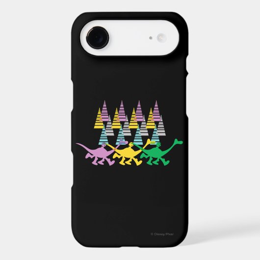 Spot and Arlo Purple Yellow Green Trees Case-Mate iPhone Case (Back)