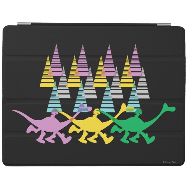 Spot and Arlo Purple Yellow Green Trees iPad Smart Cover (Horizontal)