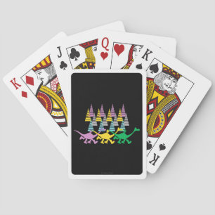 Spot and Arlo Trees Playing Cards