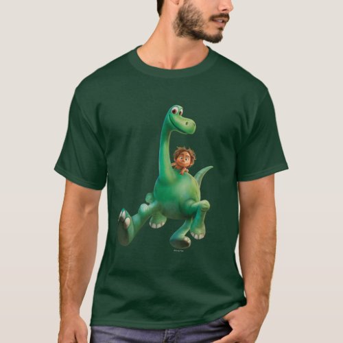 Spot And Arlo Walking Through Forest T_Shirt