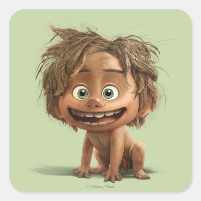 Spot Drawing Square Sticker (Front)