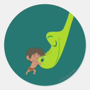 Spot Hugs Arlo Classic Round Sticker