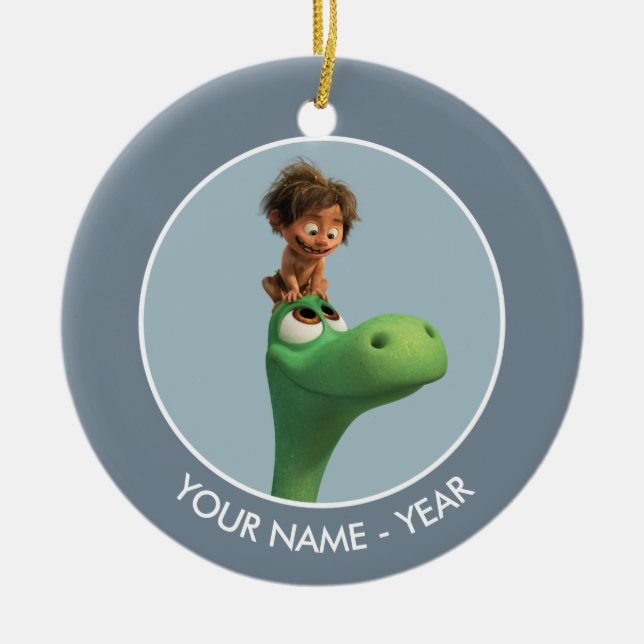 Spot On Arlo's Head Ceramic Ornament (Front)