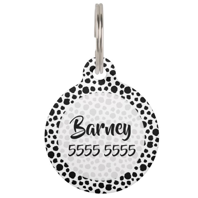 Spot Pet Dog Cat Identification Personalized ID Tag (Front)