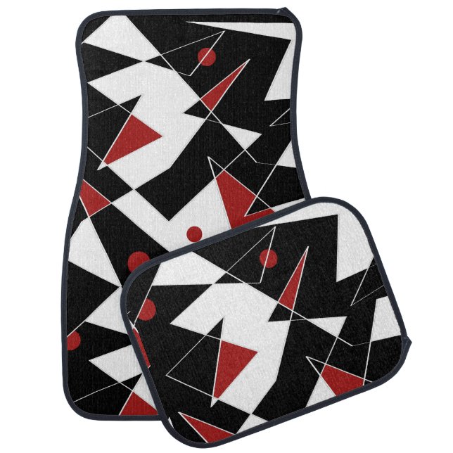 Spot the Red Balls Car Mats (Set)